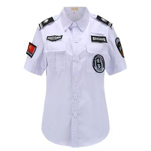 夏季男冰丝透气速干保安制服套装