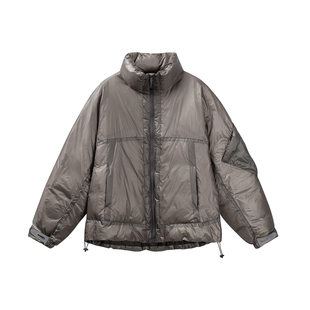 TIRED美式户外85白鸭绒立领羽绒服冬季山系羽绒上衣保暖面包服潮