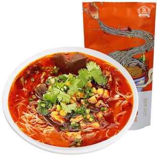 康富源老开元绵阳米粉 四川特产米粉笋香豌豆米线细米粉旗舰店