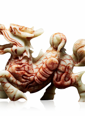 吉祥物元宝麒麟摆件书房工艺品