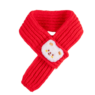 狗狗围脖围巾过年围兜口水巾小配饰西高地宠物猫咪柴犬可爱装饰品