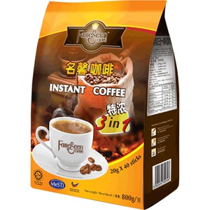 名馨特浓速溶咖啡粉条装