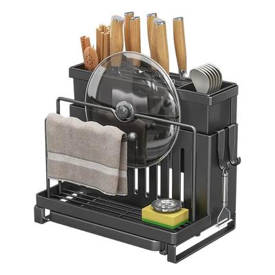 刀架置物架多功能厨房台面菜刀架