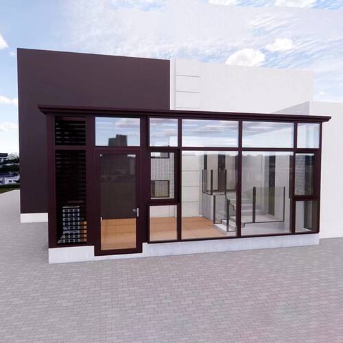 厂家供应定 制花园阳台阳光房屋顶户外阳光房钢化玻璃露天雨棚