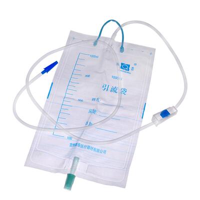 晓青引流袋一次性医用宝塔螺旋口