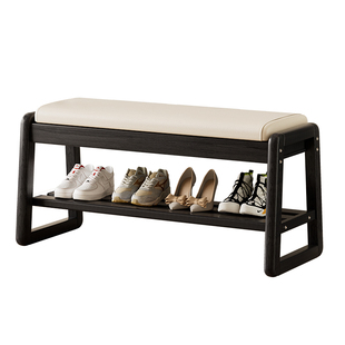 实木换鞋凳门口家用可坐可收纳入户玄关可坐鞋柜窄小穿鞋凳进门凳