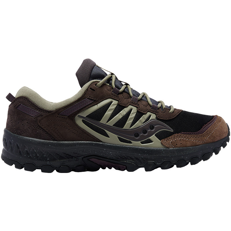 Saucony索康尼官方GRID PEAK舒适稳定耐磨防滑美拉德户外休闲鞋