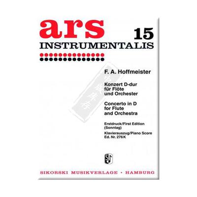 霍夫迈斯特D大调协奏曲长笛钢琴