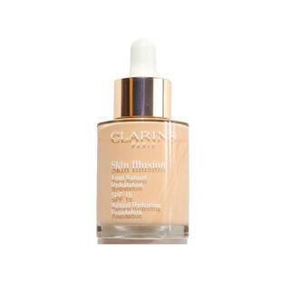 澳大利亚直邮Clarins娇韵诗缎光水漾精华粉底液滴管养肤干皮正品