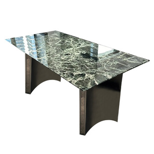 奢石餐桌贴膜防烫岩板大理石桌面微晶石台面家具耐高温透明保护膜