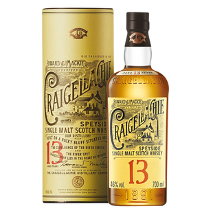 御玖轩 Craigellachie克莱嘉赫13年斯佩塞单一麦芽进口威士忌洋酒