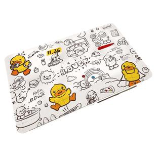 大江小黄鸭IP联名地垫卡通厕所防滑吸水地毯浴室门口脚垫子卫生间