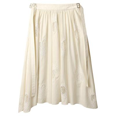 品牌镂空蕾丝刺绣长半裙