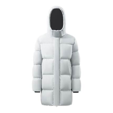 网易严选羽绒服过膝长款女202