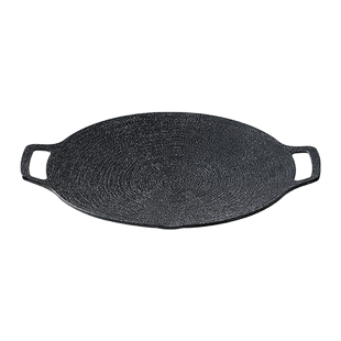 户外麦饭石烧烤盘烤肉盘卡式炉烤肉锅家用韩式铁板烧电磁炉煎烤盘