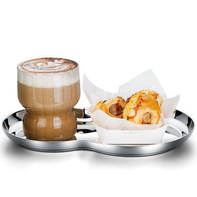 MODERN轻奢不锈钢西餐餐盘