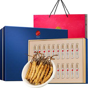 【正宗同仁堂品牌】北京同仁堂冬虫夏草礼盒正品滋补送长辈节日礼