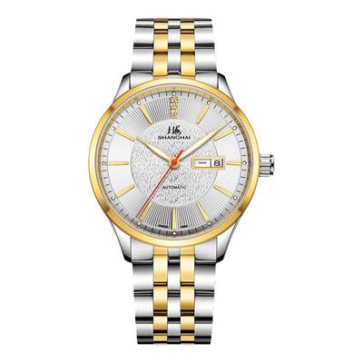 上海表真钻纪念款情侣表18K金