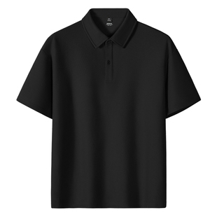 班尼路珠地棉短袖POLO衫男款春夏休闲文艺风男士内搭宽松体恤潮A