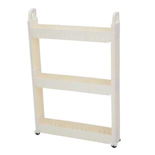 10cm超窄小推车置物架柜边缝厨房浴室卧室床头缝隙夹缝收纳整理架