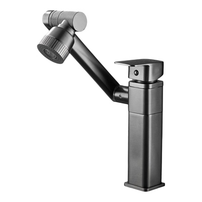 九玫王枪灰洗脸盆冷热龙头