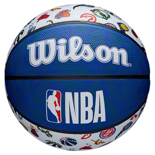 Wilson威尔胜NBA系列户外训练全队徽标准中考学生专用7号篮球