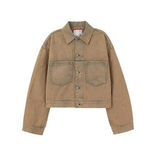 ACNE STUDIOS 春季新款女士复古水洗牛仔外套 银泰百货精品301574