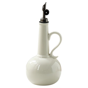 陶瓷油瓶家用厨房装花生油食用油分装瓶耐高温自动开合酱油瓶醋瓶