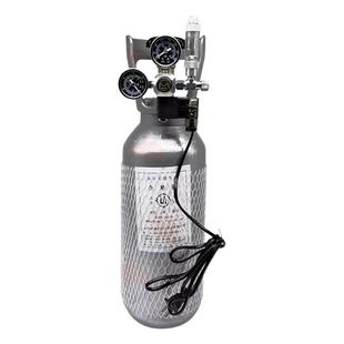 水草缸二氧化碳套装二氧化碳钢瓶山东建设钢瓶两升四升牧梵减压表