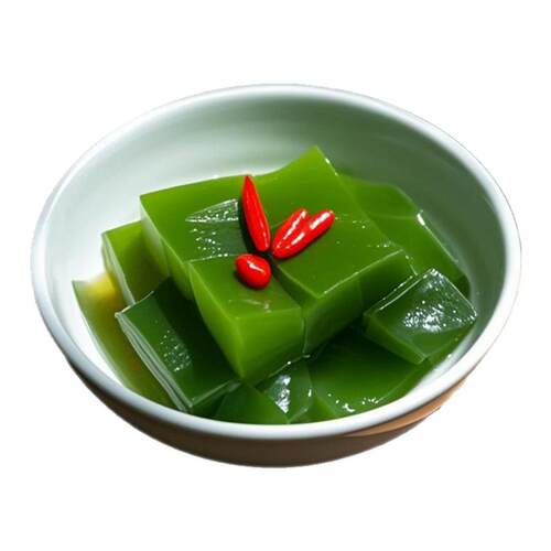 臭黄荆叶神仙豆腐树叶干叶斑鸠叶凉粉树叶豆腐柴叶观音绿豆腐叶干