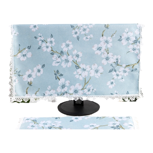 显示器盖布监控屏幕防尘罩保护套电脑24寸27寸显示器电脑防尘罩子