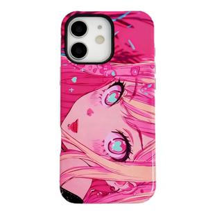 「粉色狂想天生耀眼」InnoArtD原创苹果iPhone 17/16/15PROMAX霓虹少女甜酷插画手机壳全包彩绘防摔防磨CASE