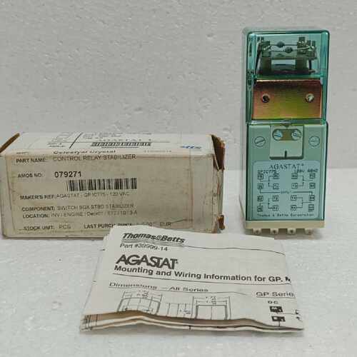 Agastat Thomas & Betts GPIC775 4PDT Control Relay 120VAC 10A