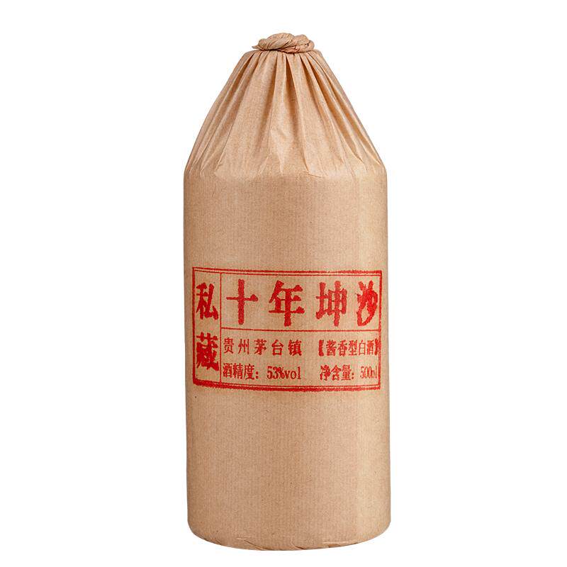 酱香型十年纯粮坤沙老酒500ml*6