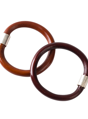 鸡血藤戒指简约情侣手工首饰