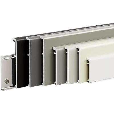 航空铝材防水耐磨铝合金踢脚线