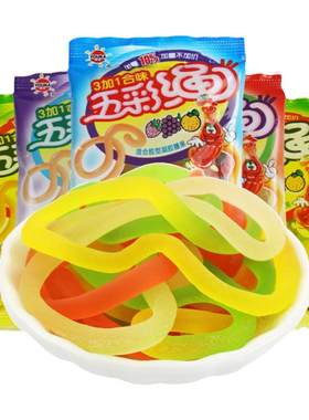优卡五彩绳水果味软糖