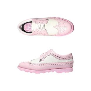 韩国直邮GFORE高尔夫运动球鞋女款粉色系带时尚休闲g4la23ef11