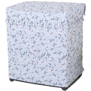 双缸半自动洗衣机罩防水防晒上开盖老式双桶拉链双杠加厚洗衣机套