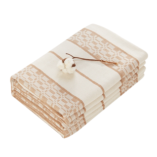 和锦生老粗布床单单件三件套纯棉全棉加厚厚实「茶香」老工艺棉布