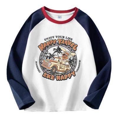 男童长袖t恤真维斯童装