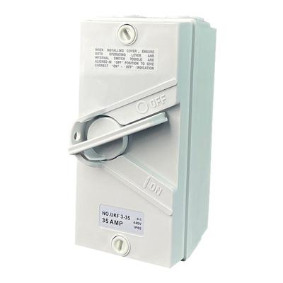 厂家直销户外防水单三相工业开关