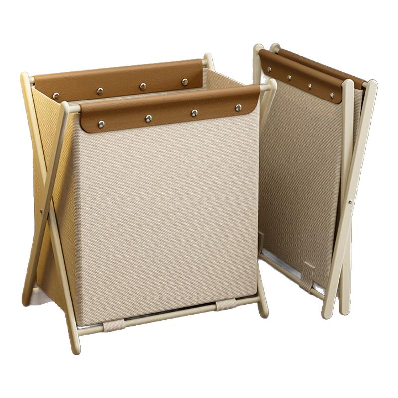 日本脏衣篓家用高颜值脏衣篮折叠放脏衣服收纳筐卫生间浴室大容量