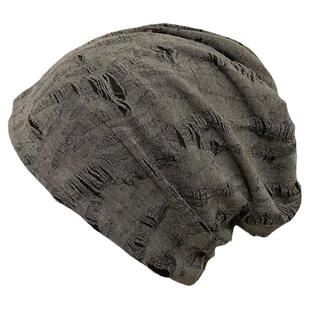 日系复古风破洞个性乞丐堆堆帽男女百搭网红潮人懒人不洗头包头帽