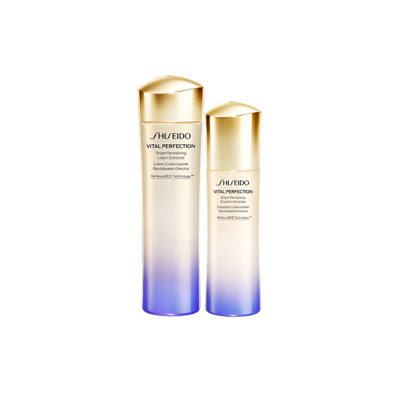 【自营】Shiseido/资生堂悦薇亮肤水乳套装护肤水+乳液清爽/滋润