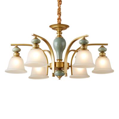 客厅餐厅卧室欧美式奢华大气吊灯