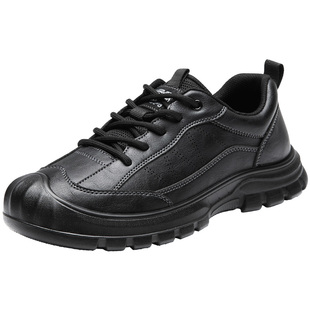 大东男鞋户外鞋2026春季新款圆头系带休闲运动鞋百搭平底男单鞋子