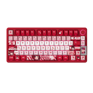 明月 有马加奈主题键帽原厂侧透光PBT大全套适配 ROG夜魔磁轴键盘