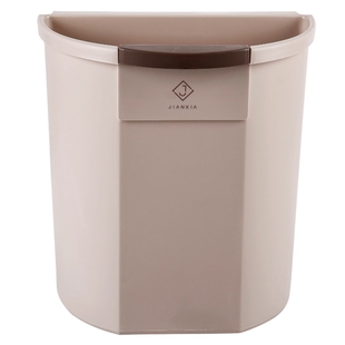 厨房垃圾桶家用挂壁式创意北欧风无盖大号容量橱柜门挂篓客厅卧室