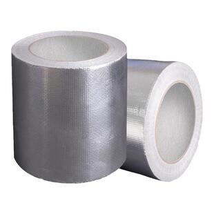 空调铜管水管缠绕包扎带铝箔胶带加厚玻纤布防水防晒自粘外机扎带